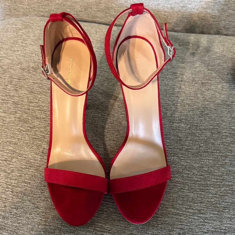 PrettyLittleThing Bold Red Heels